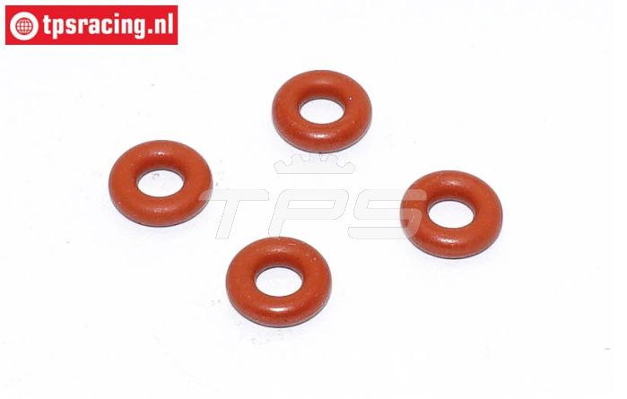 FG67320/16 Schokd. Siliconen O-ring Ø3-H2 mm, 4 st