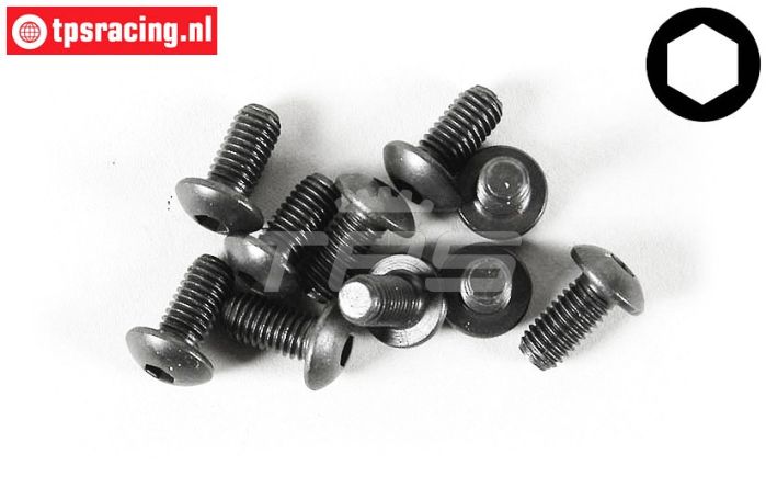 FG6735/10 Inbus bolkop M5-L10 mm, 10 St.