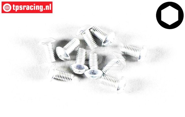 FG6737/06 Inbus bolkop M3-L6 mm, 10 St.