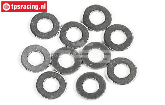 FG6742 Stalen Pas ring Ø7-Ø13-H0,3 mm, 10 St.