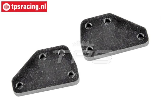FG67525/01 Schokdemper houder achter onder, 2 st.