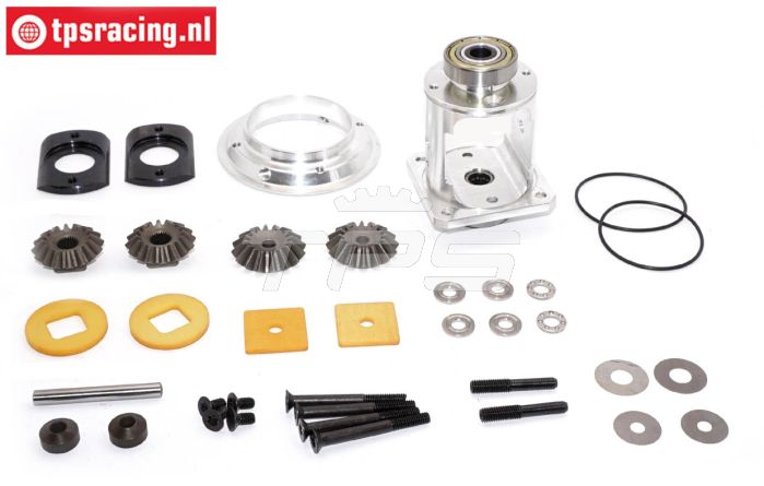 FG68407 Alu-Differentieel 4 voudig sper 4WD, Set.