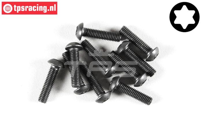 FG6924/12 Torx bolkop M3-L12 mm, 10 St.