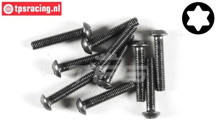FG6924/14 Torx bolkop M3-L14 mm, 10 St.