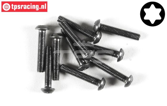 FG6924/16 Torx bolkop M3-L16 mm, 10 St.