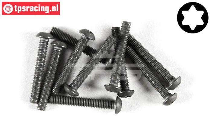 FG6924/20 Torx bolkop M3-L20 mm, 10 St.