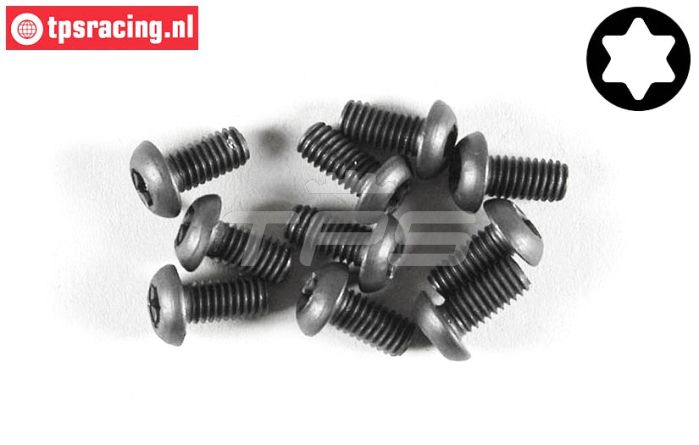FG6925/10 Torx bolkop M4-L10 mm, 10 St.