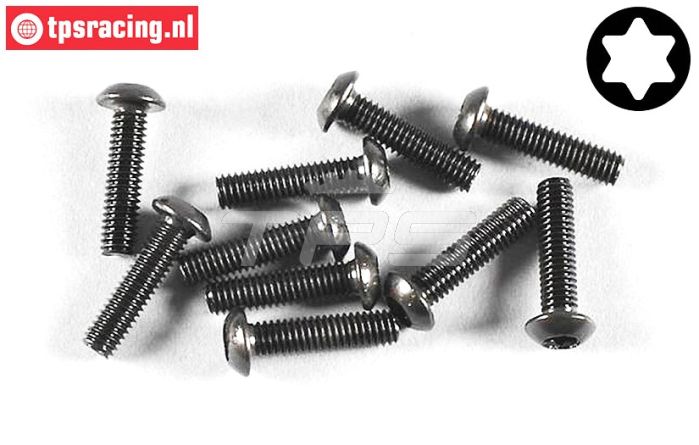 FG6925/16 Torx bolkop M4-L16 mm, 10 St.