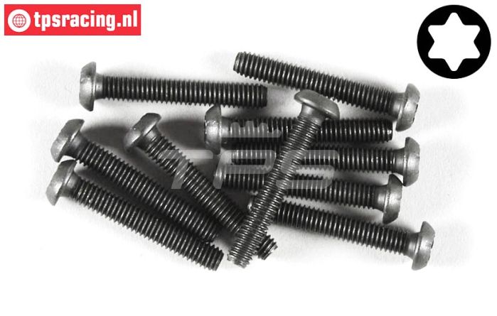 FG6925/25 Torx bolkop M4-L25 mm, 10 St.