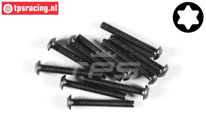 FG6925/30 Torx bolkop M4-L30 mm, 10 St.