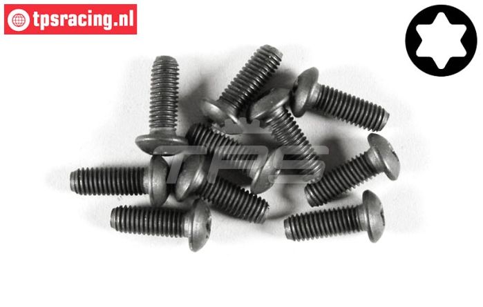 FG6926/10 Torx bolkop M5-L10 mm, 10 St.