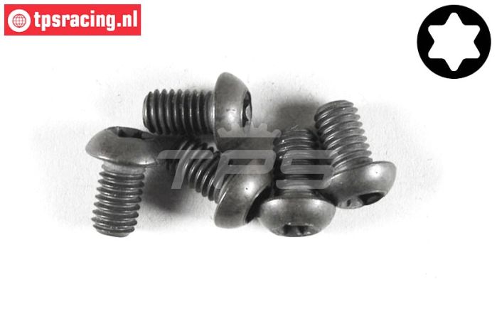 FG6927/10 Torx bolkop M6-L10 mm, 5 St.