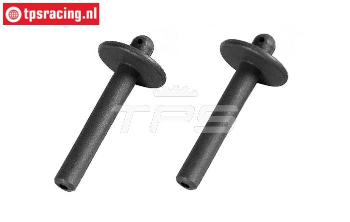 FG7152/02 Kap steun pen Ø8-L60 mm, 2 st.