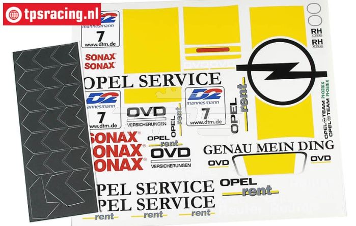 FG7263 Stickers Opel V8 opel Service, Set