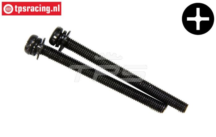 FG7339/08 Kruis bolkop M5-L60 mm, 2 St.