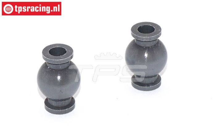 FG7475/05 Alu-Silicium Gewricht kogel Ø4/Ø10-H15, 2 St.