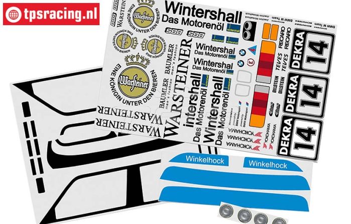 FG8063 Stickers BMW M3 E30, Set