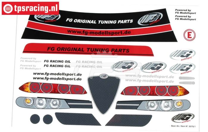 FG8079/01 Stickers Alfa Romeo 156WTCC, Set