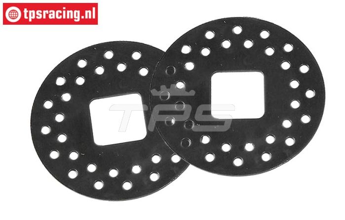 FG8458 Stalen Remschijf, Ø60 mm, 2 St.