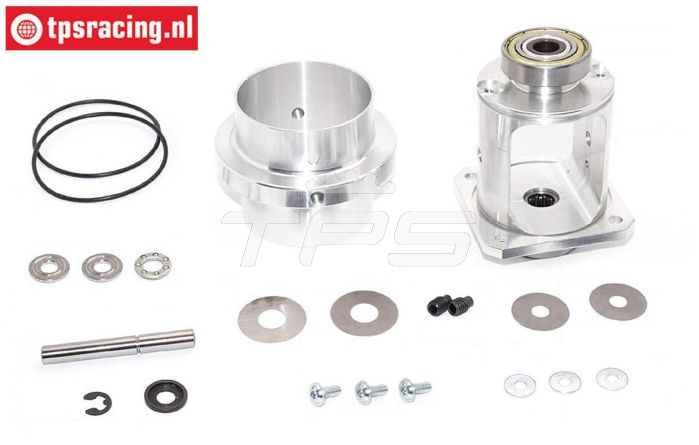 FG8485/01 Alu-Differentieel instelb. 2WD ombouw, Set.