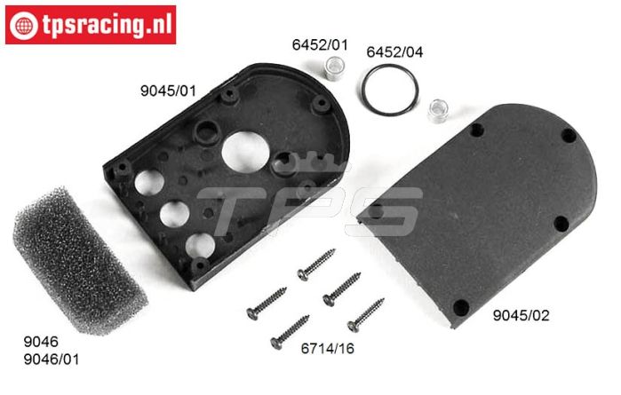 FG9043 Luchtfilter vlak FG zonder choke, Set