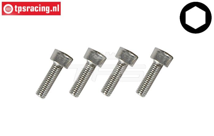 FG9439/10 Inbus normale kop M3-L10 mm, 4 St.