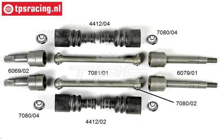 FG9471 Aandrijving kogelsysteem 1/5 B390-400 mm, Set