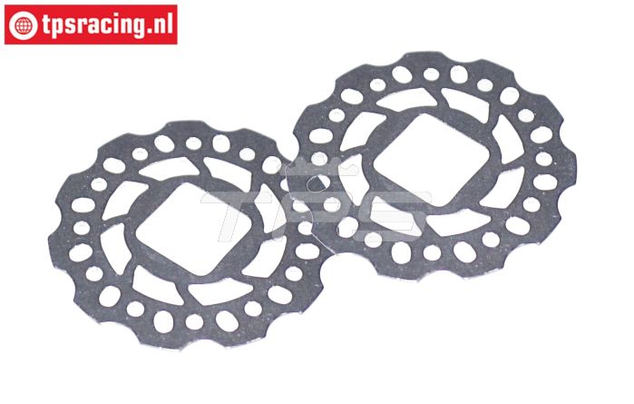 FG8458/02 Tuning Stalen Remschijf Ø60 mm, 2 St.