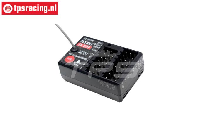 FlySky FS-11RP 11 kanalen 2.4 Gig ontvanger, 1 st.