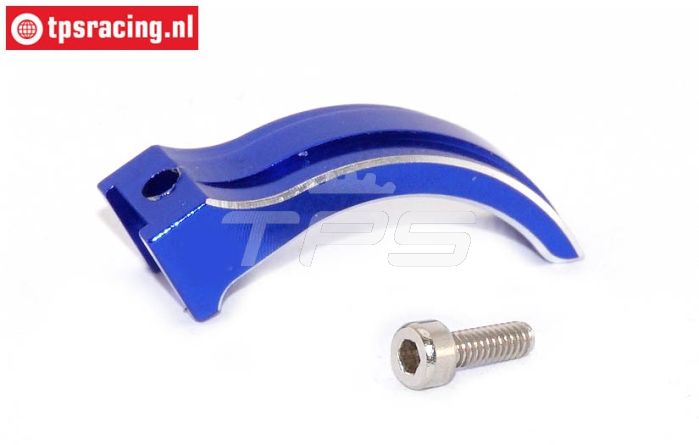 EBT6639B Alu-Gas-Rem hevel blauw Futaba PX-Serie, Set