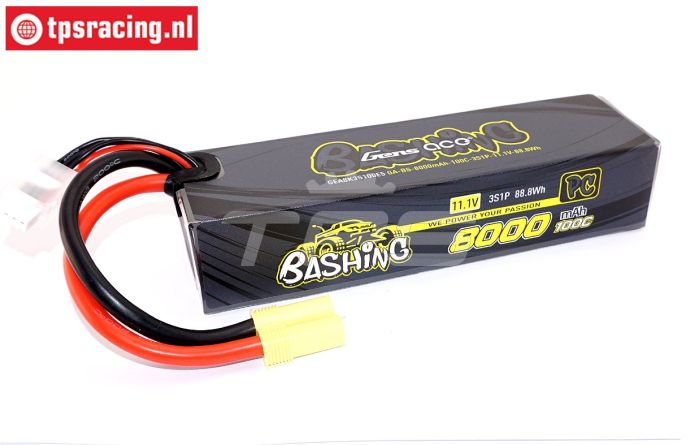 GA8000B/3S Gens Ace Bashing 8000 mAH 11,1V 3S 100C, 1 st.