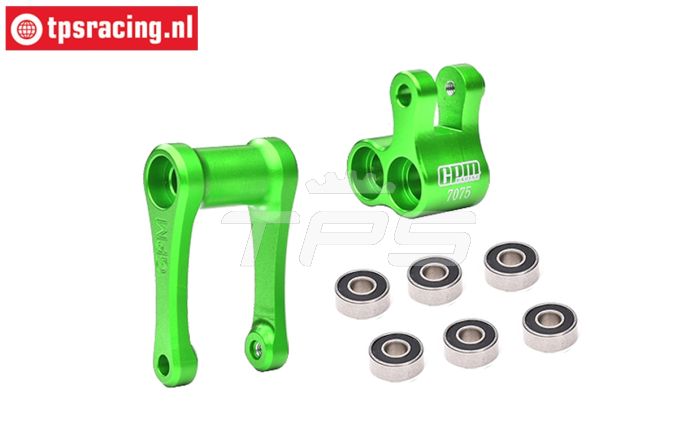 MX030-G PROMOTO Alu-Schokd. hevel achter Groen, Set