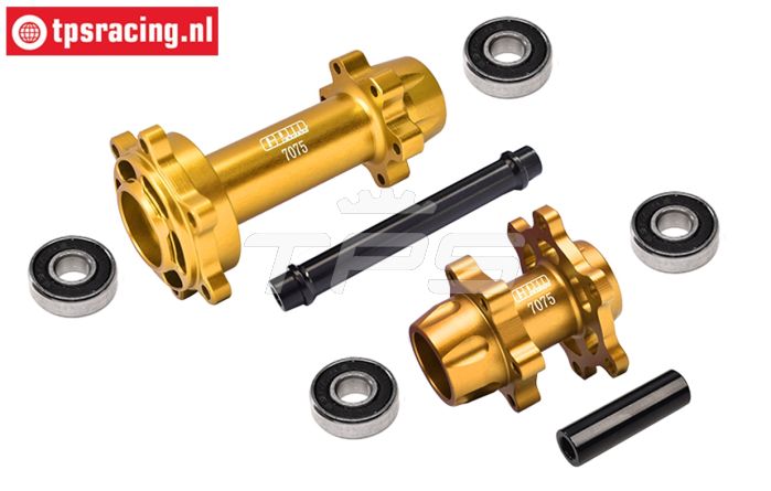 MX0067-GD PROMOTO Alu wiel assen Goud, set