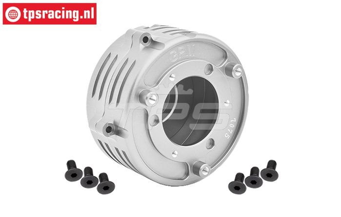 MX012-S PROMOTO Alu vliegwiel huis Zilver, 1 st.