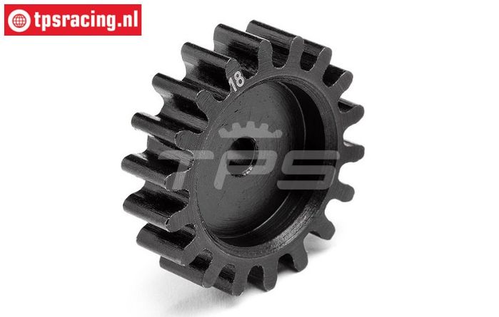 HPI106607 HD Stalen tandwiel smal 18T, 1 st.