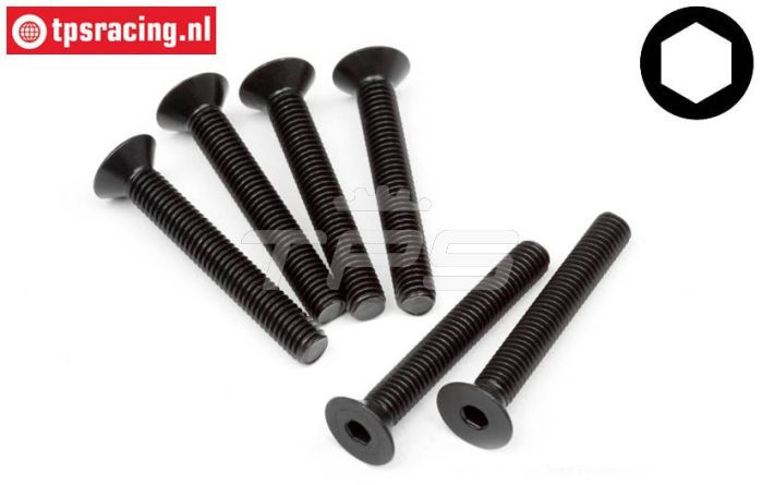 HPI109068 Inbus verzonken kop M5-L35 mm, 6 st.