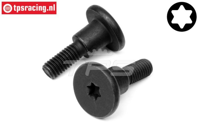 HPI15456 Torx stap schroef M6-L23 mm, 2 St.