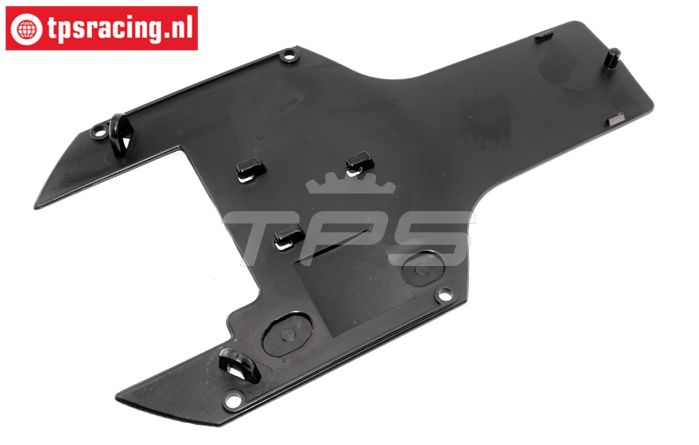 TPS85443 Chassis bescherming achter onder HPI-Rovan, 1 st.