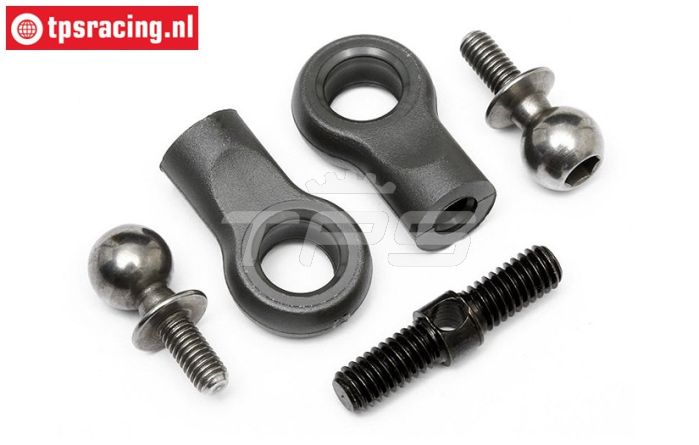 HPI85467 Stuur inrichting kogel/houder, Set