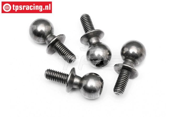 HPI86407 Stalen gewricht kogel M3-Ø6,8 mm, 4 St.