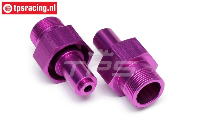 HPI86465 Wiel as voor, Paars, 2 st.