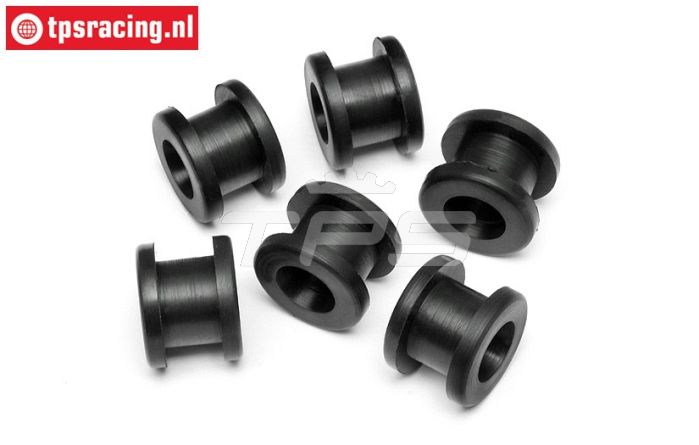 HPI86653 Tank rubber, 6 st.
