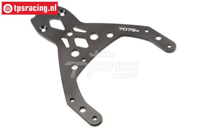 HPI87290 HD Plaat voor boven Gun-Metal, 1 st.