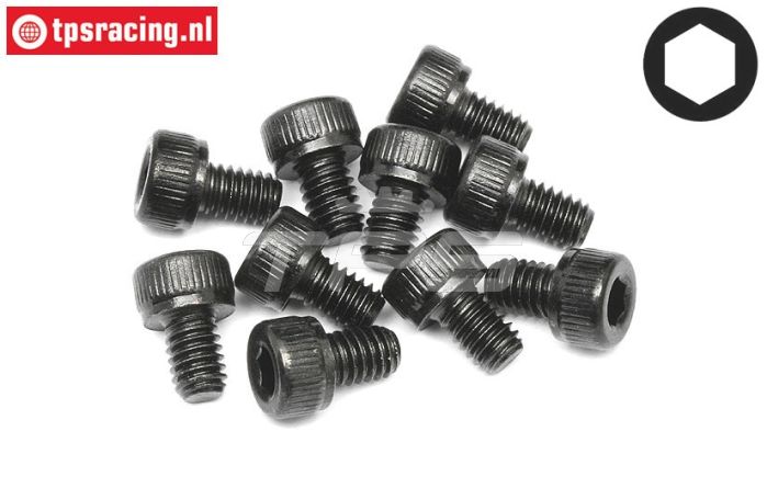 HPI94502 Inbus normale kop M4-L6 mm, 10 St.