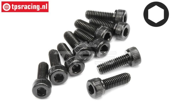 HPI94505 Inbus normale kop M4-L12 mm, 10 St.