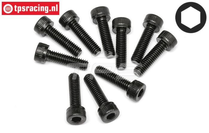 HPI94506 Inbus normale kop M4-L15 mm, 10 St.