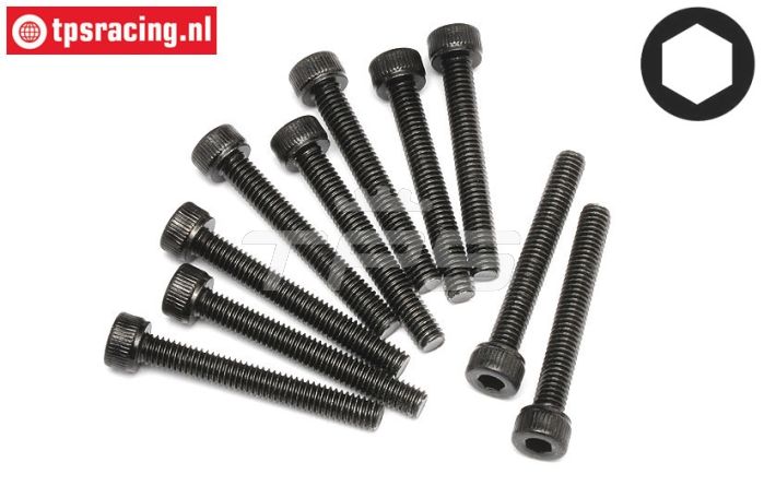 HPI94512 Inbus normale kop M4-L30 mm, 10 St.