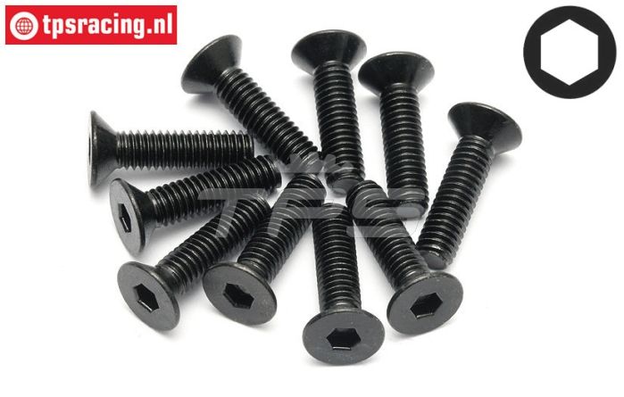 TPS94531 Inbus verzonken kop M4-L16 mm, 10 St.