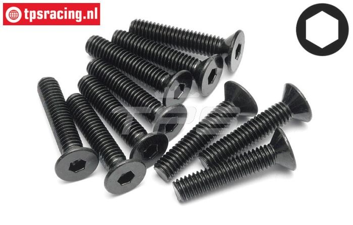 HPI94533 Inbus verzonken kop M4-L20 mm, 10 st.