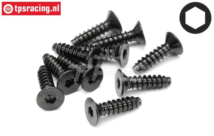 HPI94631 Inbus parker verzonken kop Ø4-L15 mm, 10 St.